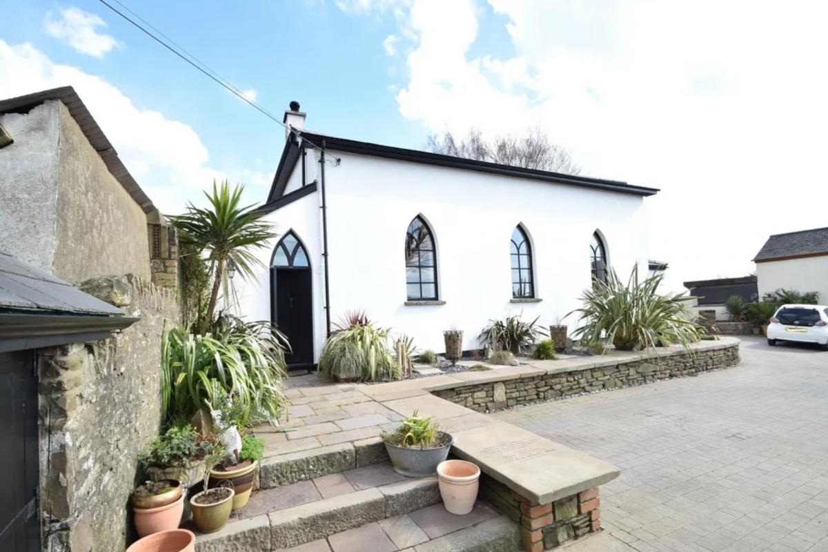 Grade II listed former chapel up for sale in Cwmbran