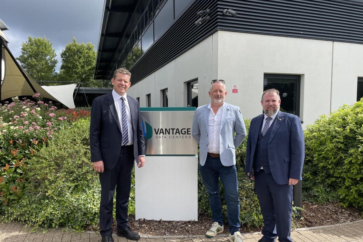 Calls for national data centre strategy after Newport visit