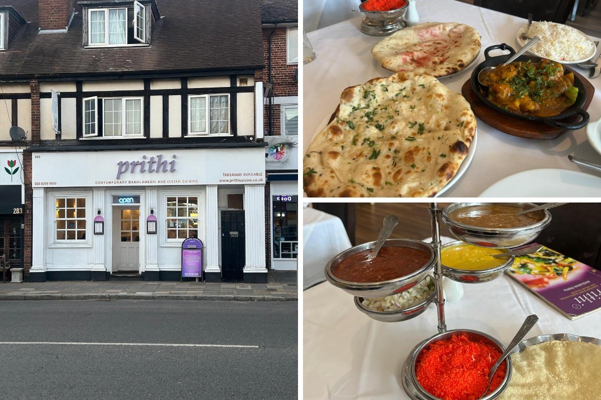 'I had dinner at a proper curry house in Surbiton and it's a true gem'