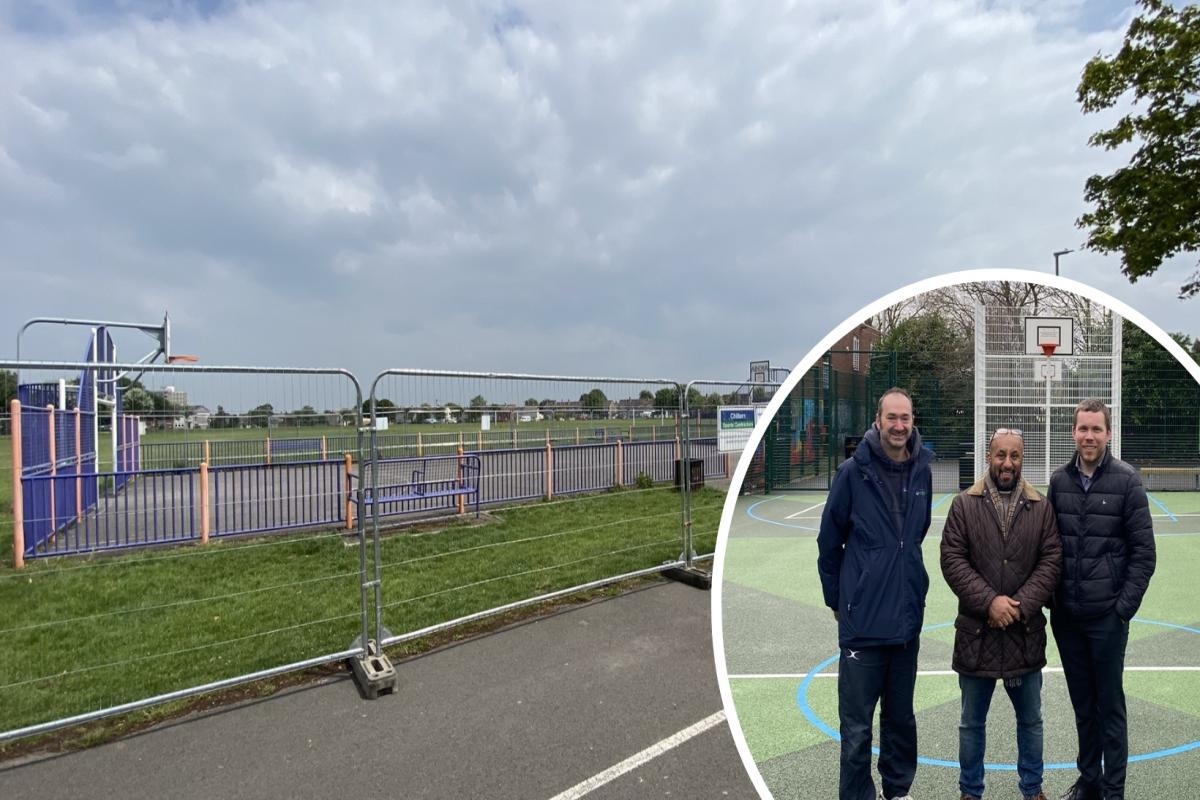 Work on new sports area underway