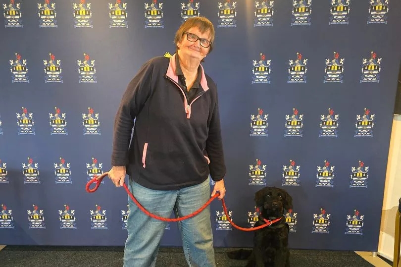 Lesley makes own personal bid to keep under threat day centre open