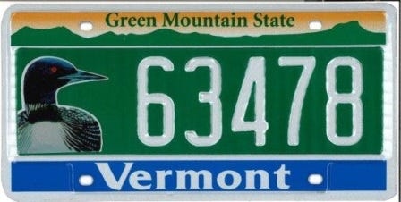 What's the most popular specialty license plate in Vermont? This plate takes the crown