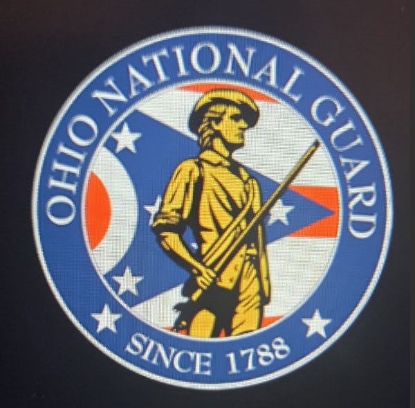 Family, friends gather in Marysville to send off Ohio Army National Guard air defense unit