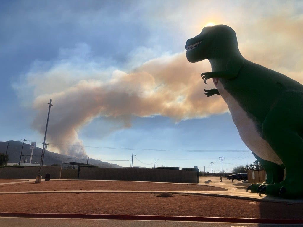 Wolf Fire: Blaze near Banning burns 1,165 acres; evacuations ordered