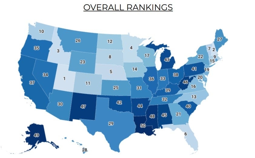 U.S. News & World Report's Best States: Where does Virginia rank?