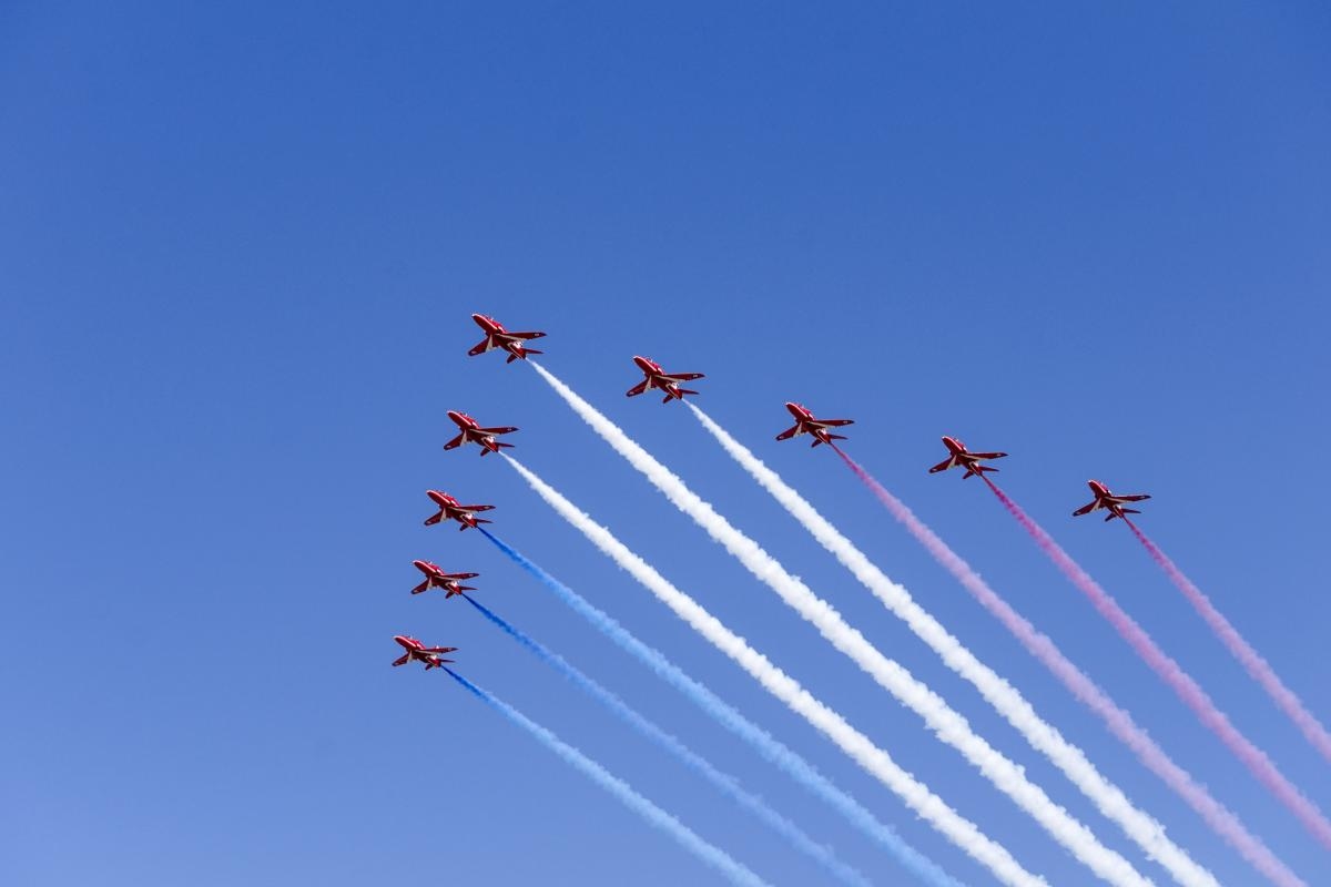 Your 3 chances to spot the Red Arrows over Sussex this week – see when and where