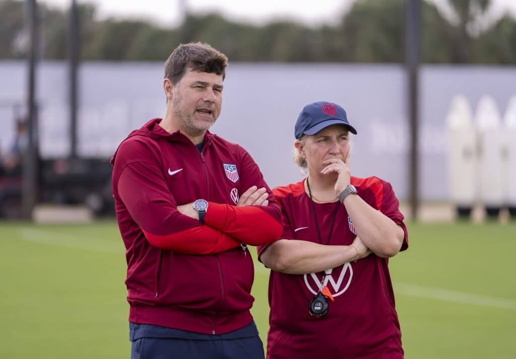 Emma Hayes and Mauricio Pochettino face different challenges with their U.S. teams