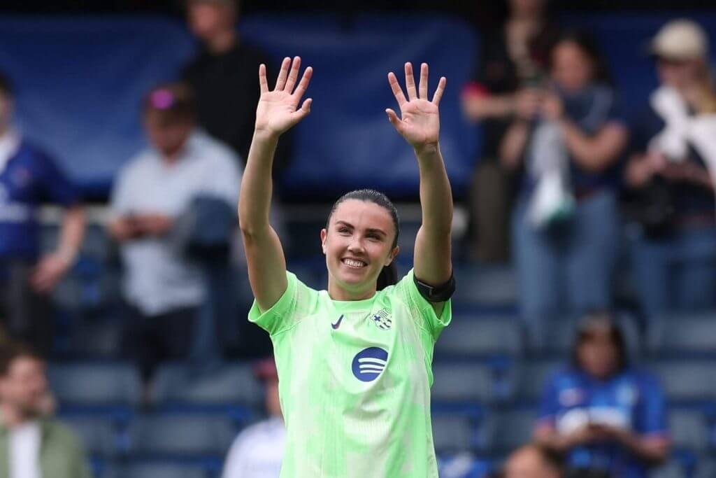 Norway international Ingrid Engen joins Lyon from Barcelona