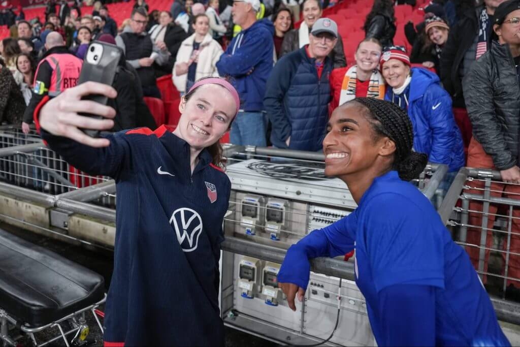 Rose Lavelle returns to USWNT camp and Naomi Girma features again after injuries