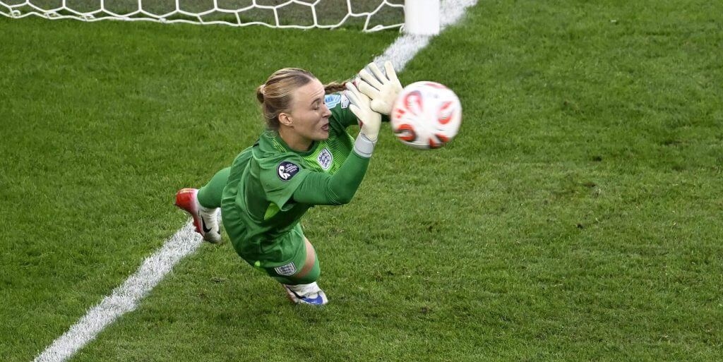 Hannah Hampton: How a goalkeeper with almost no depth perception helped England win the Euros