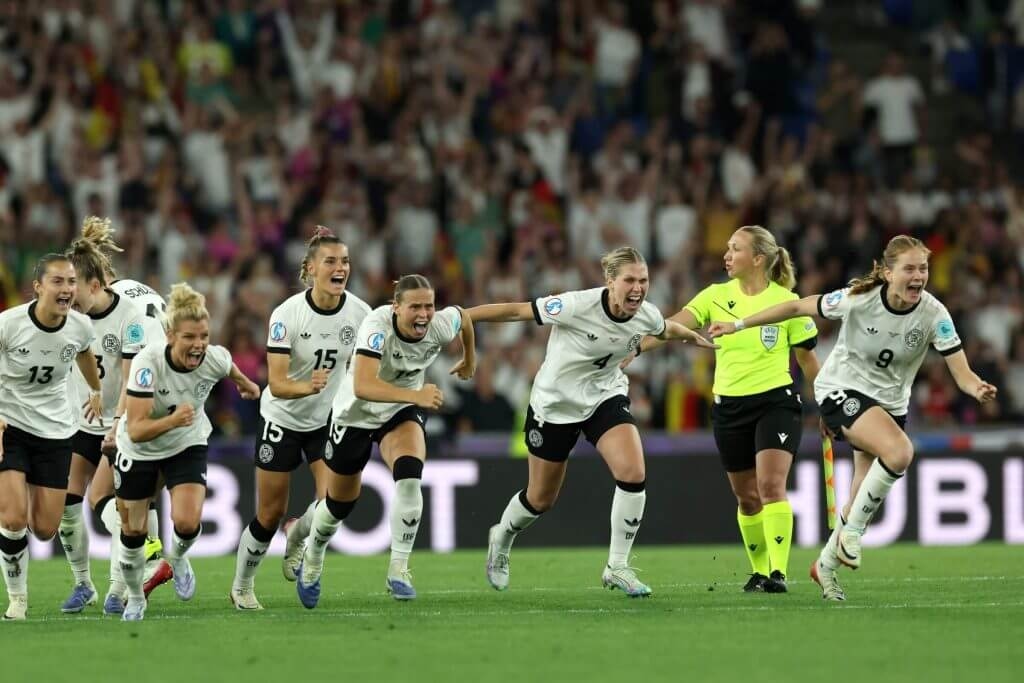 Down to 10 players for over 100 minutes, Germany produced their best Euro 2025 performance