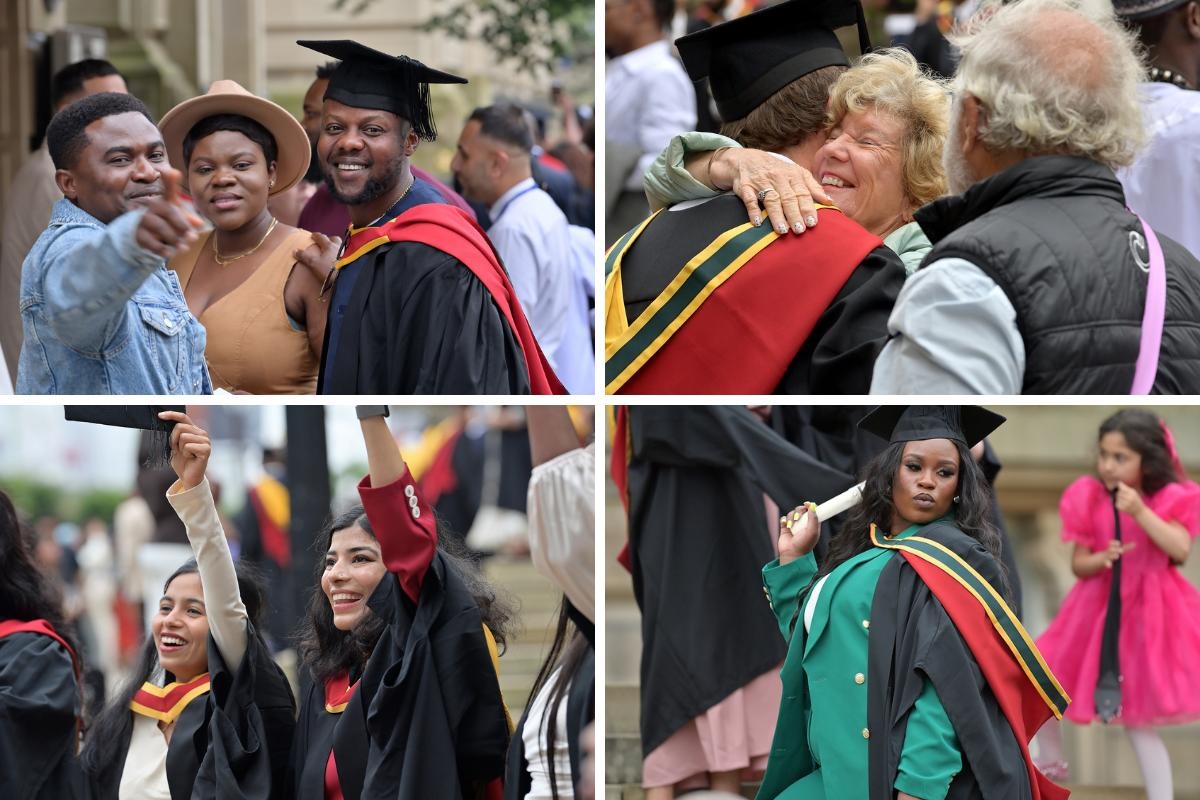 IN PICTURES: University of Greater Manchester students celebrate