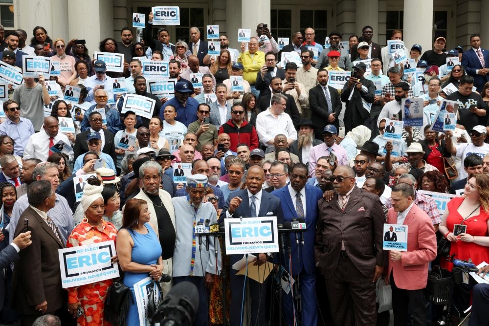 New York: Adams launches re-election bid after Mamdani's surprise primary showing