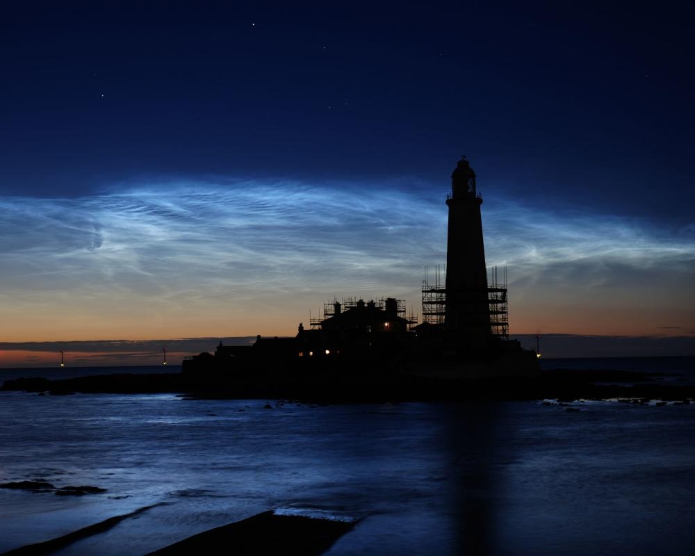 A chance to spot rare and mysterious noctilucent clouds