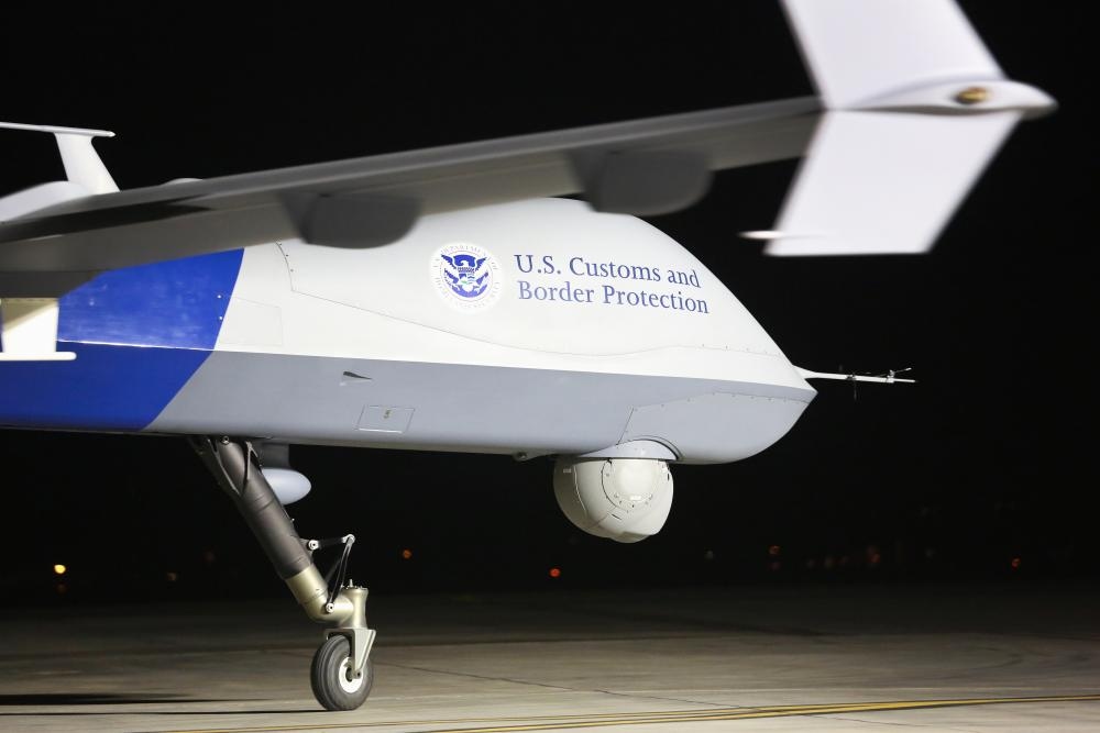 US immigration agency flies drones capable of surveillance over LA protests