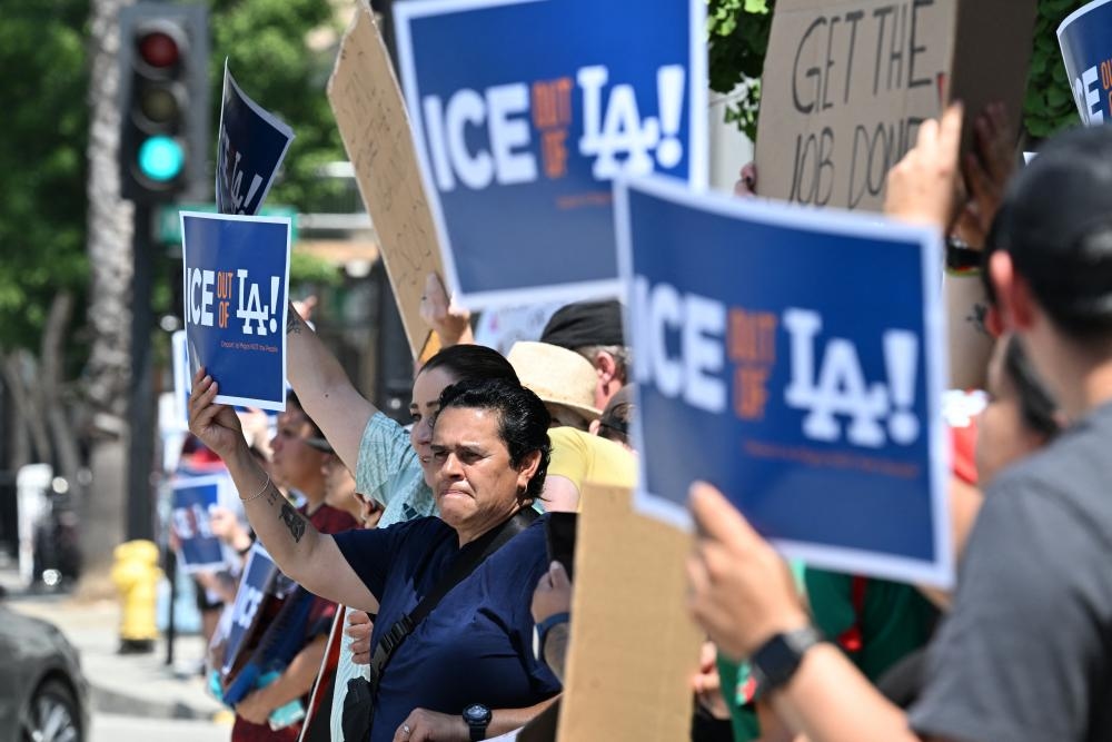 US citizen arrested during Ice raid in what family describes as ‘kidnapping'