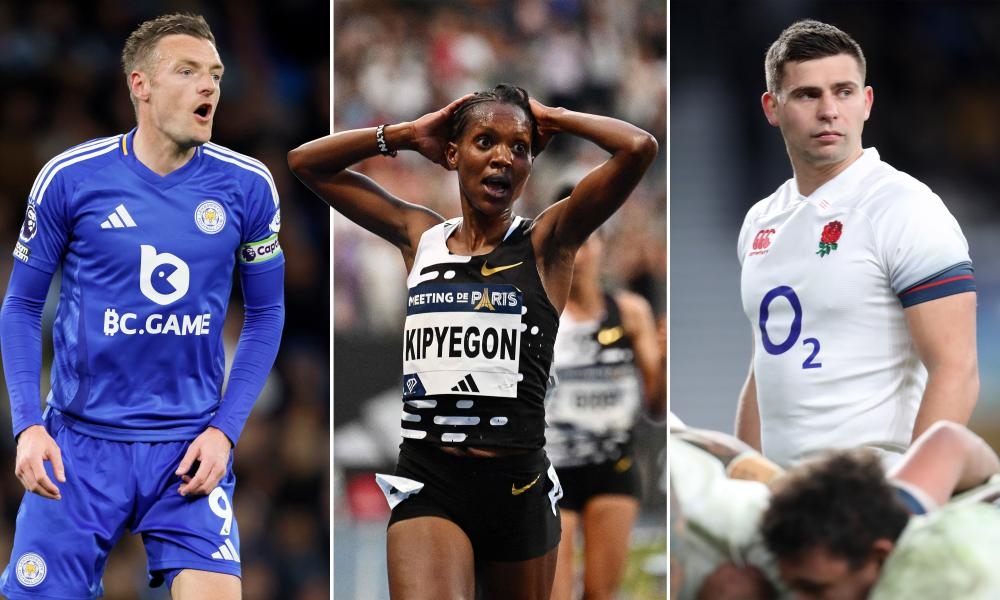 Sports quiz of the week: Jamie Vardy, Faith Kipyegon and Ben Youngs