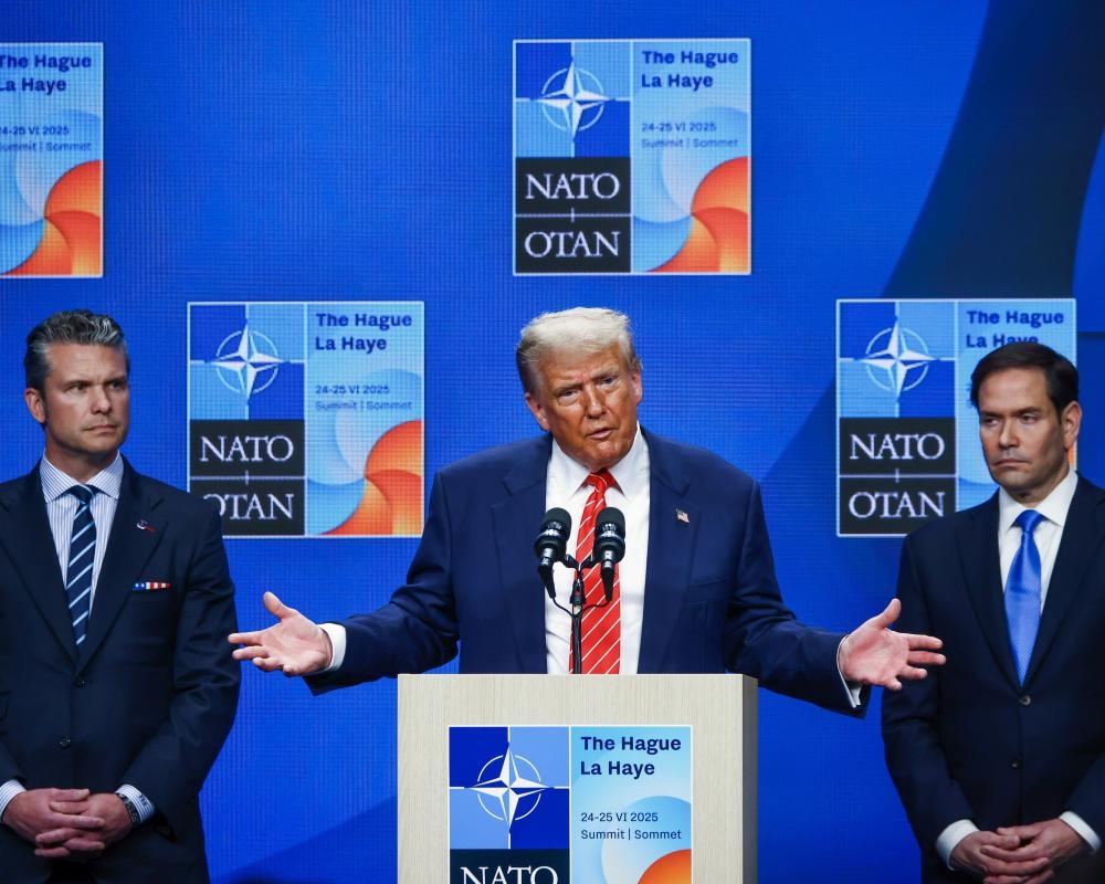 Trump news at a glance: ‘Daddy' Trump showered with praise on triumphant lap through Nato summit