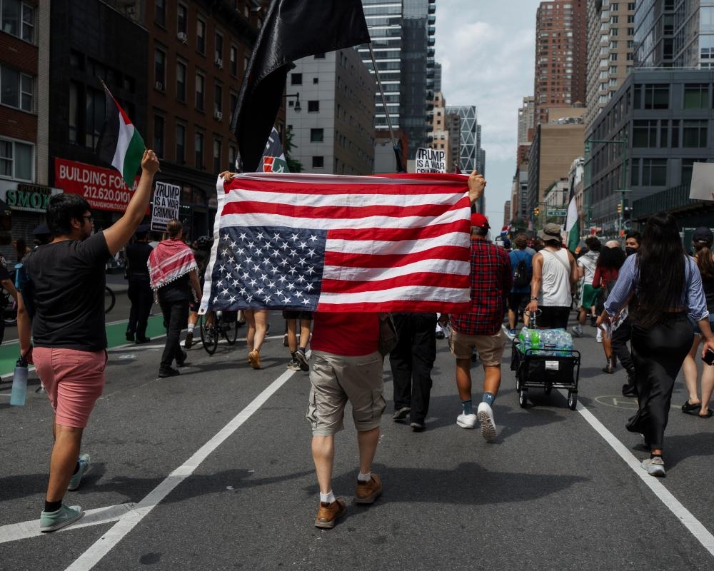 If the US president threatens to take away freedoms, are we no longer free?