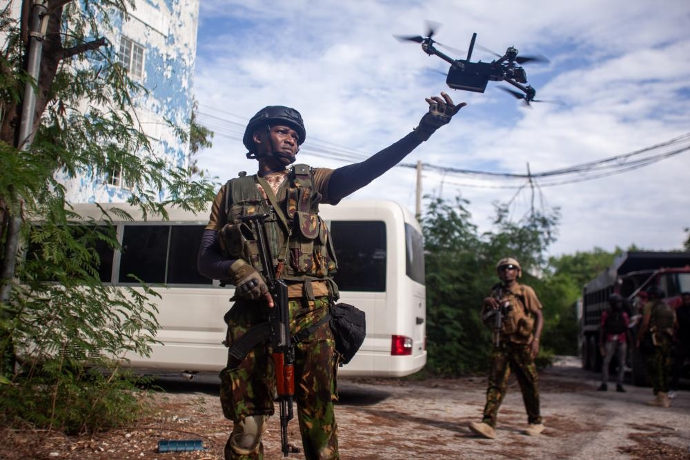 ‘The ground shook': drone attacks help Haitian government wrest control of capital from criminal gangs