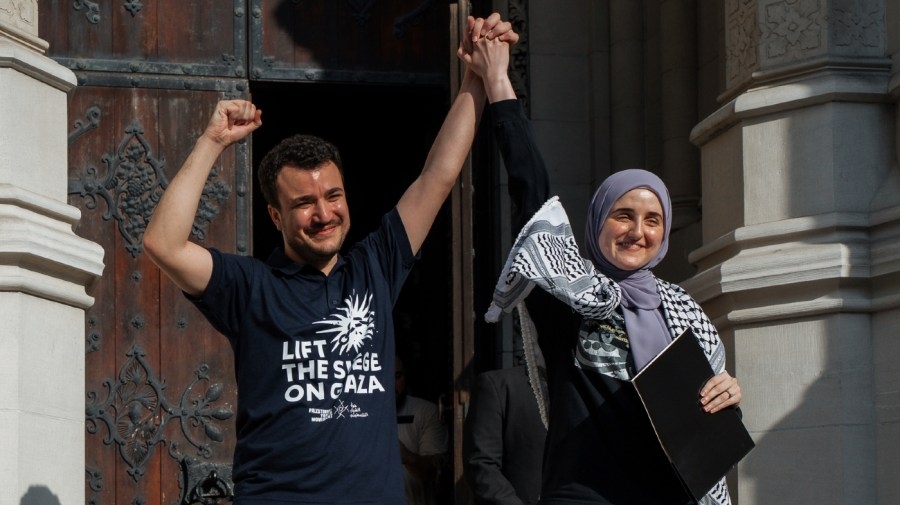 Trump administration's pro-Palestinian campus activist crackdown put on trial