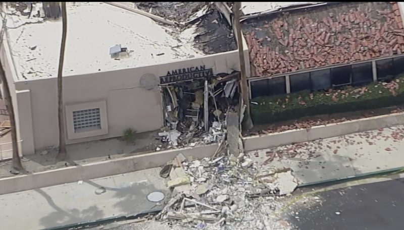 Car explosion at Palm Springs fertility clinic rocks California desert city
