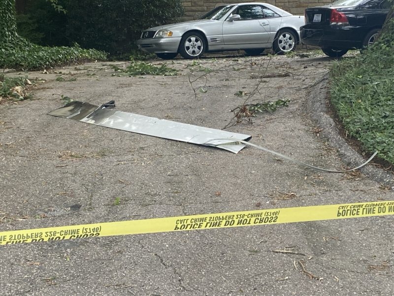 Wing flap found in North Carolina driveway after separating from Delta Air Lines flight