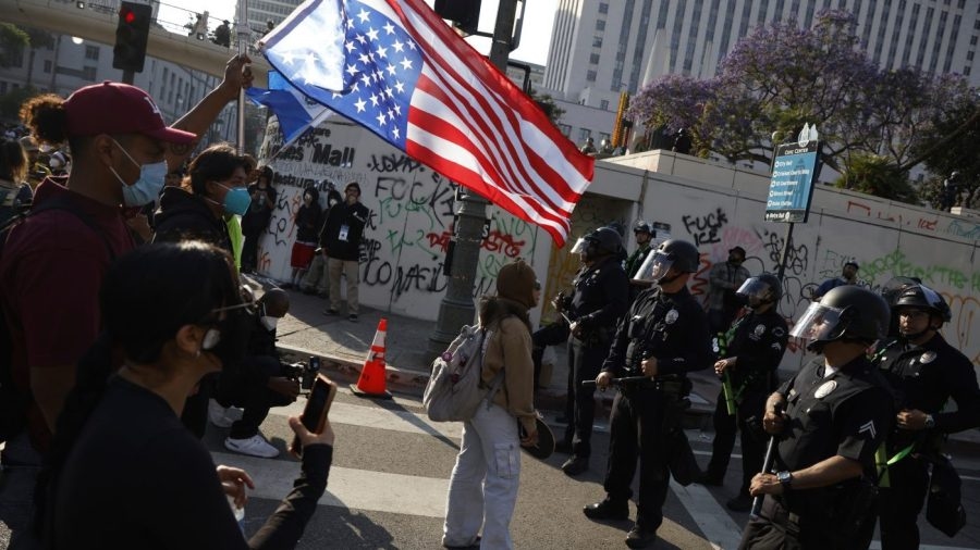 Latino civil rights group warns against ‘reckless behavior' at protests