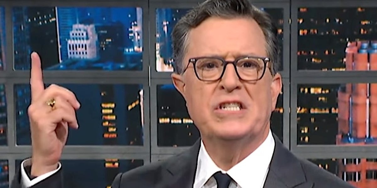 Defiant Stephen Colbert Fires Back At Trump With 3 Extremely Blunt Words