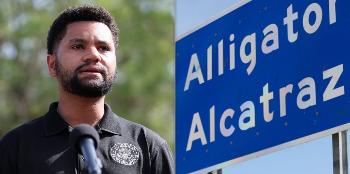 Rep. Maxwell Frost Shares Ominous Findings From ‘Alligator Alcatraz' Visit