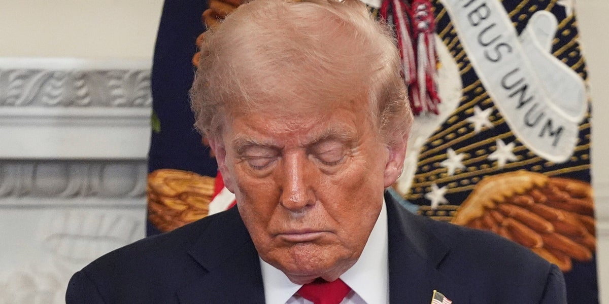 Trump Mocked For Claiming ‘Big Beautiful Bill' Helps Ugly Rich Guys Stay Married