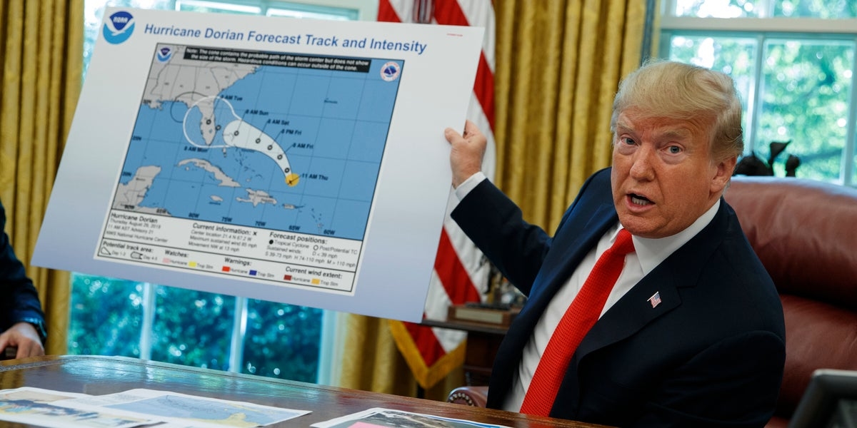 NOAA Puts 2 Officials Who Investigated Trump For Changing A Forecast Map On Leave