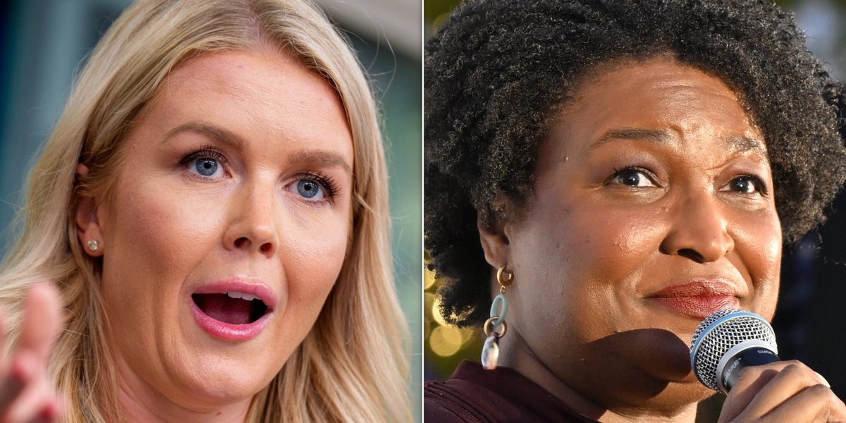 Trump Spox Calls Stacey Abrams 'Stupid' For Sounding Alarm On Authoritarianism