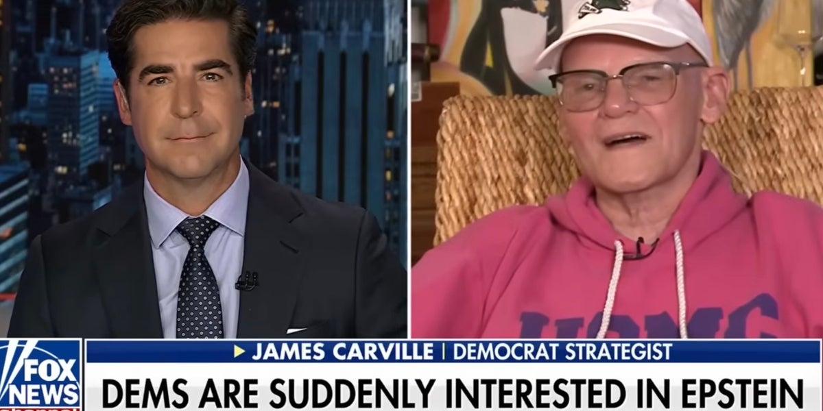 James Carville Gives Fox News Viewers An Uncomfortable Reminder About Jeffrey Epstein