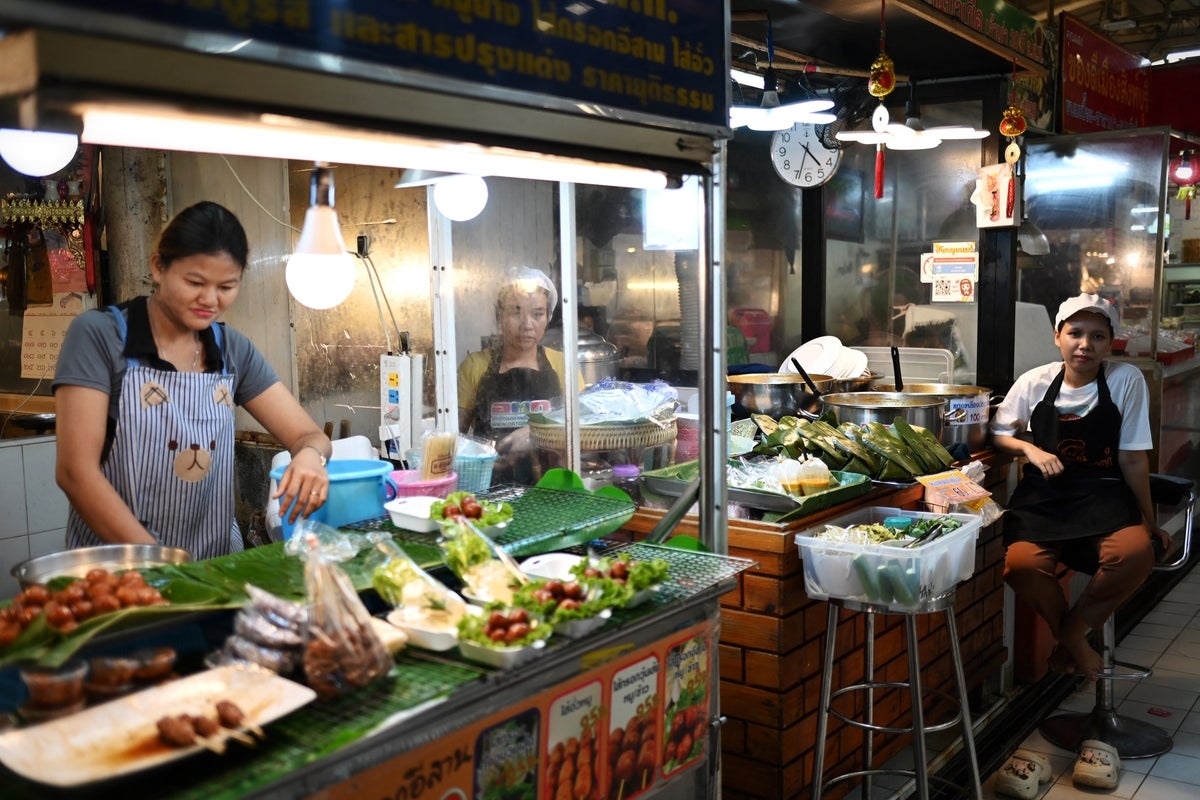 Six dead in mass shooting at popular Bangkok food market