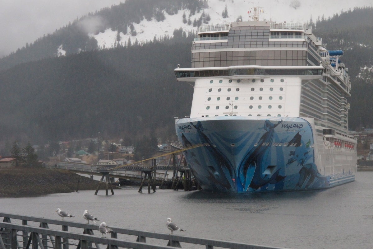 Desperate search for woman who got off cruise ship and didn't return
