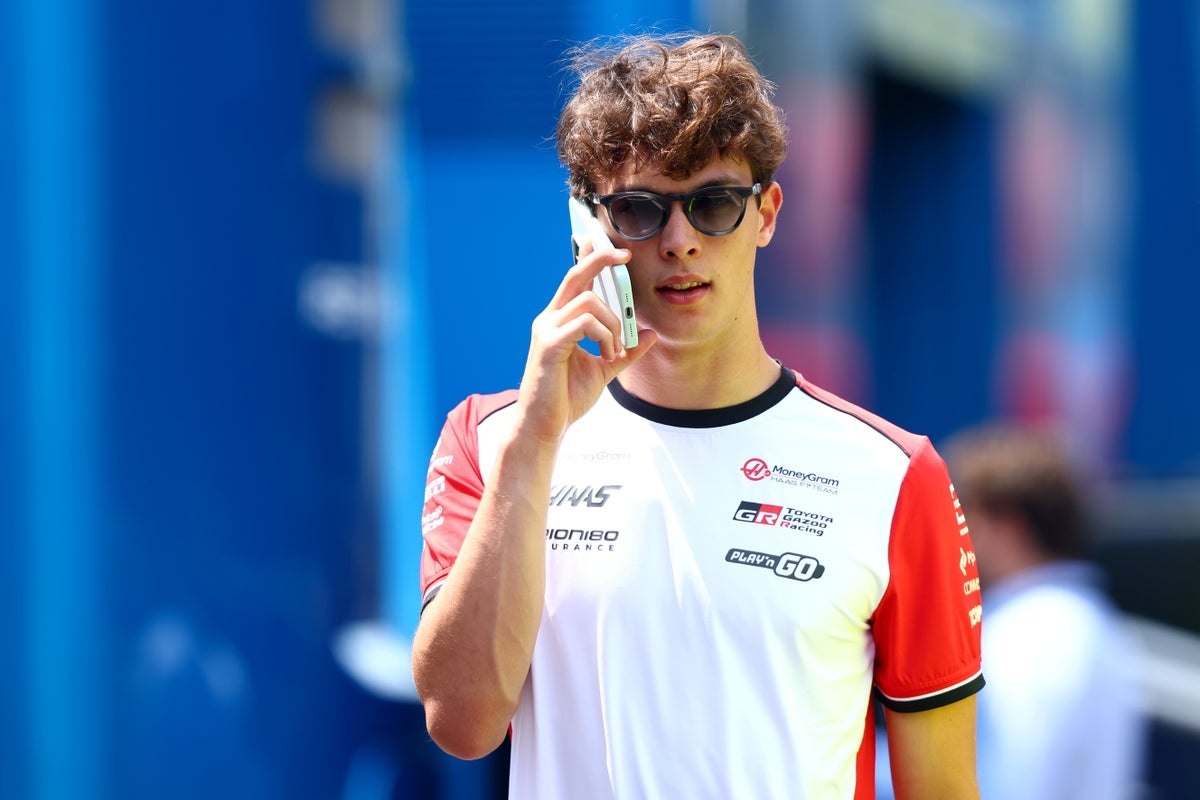 Ollie Bearman handed severe penalty for British GP after crash in pit-lane
