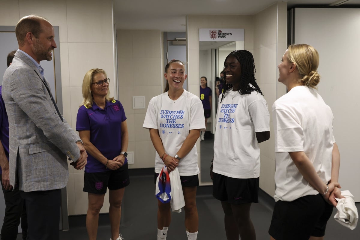 Prince William to attend England Women's Euro 2025 final