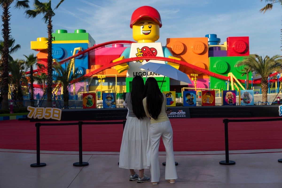 First look at the world's largest Legoland resort built with 85 million bricks