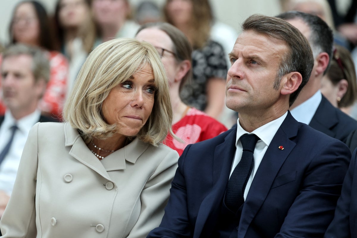 Emmanuel and Brigitte Macron sue far-right podcaster Candace Owens over false claims French president's wife is a man