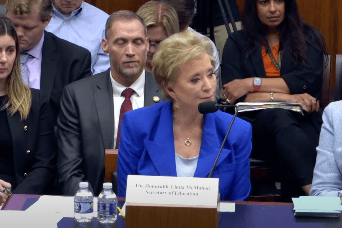 Education Secretary Linda McMahon refuses to say if teaching kids that Trump lost in 2020 is ‘illegal DEI'