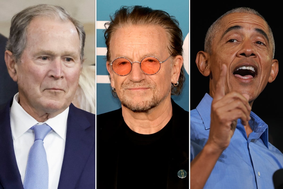 Bush, Obama and Bono bid farewell to USAID as researchers warn agency's closure means 14m extra deaths