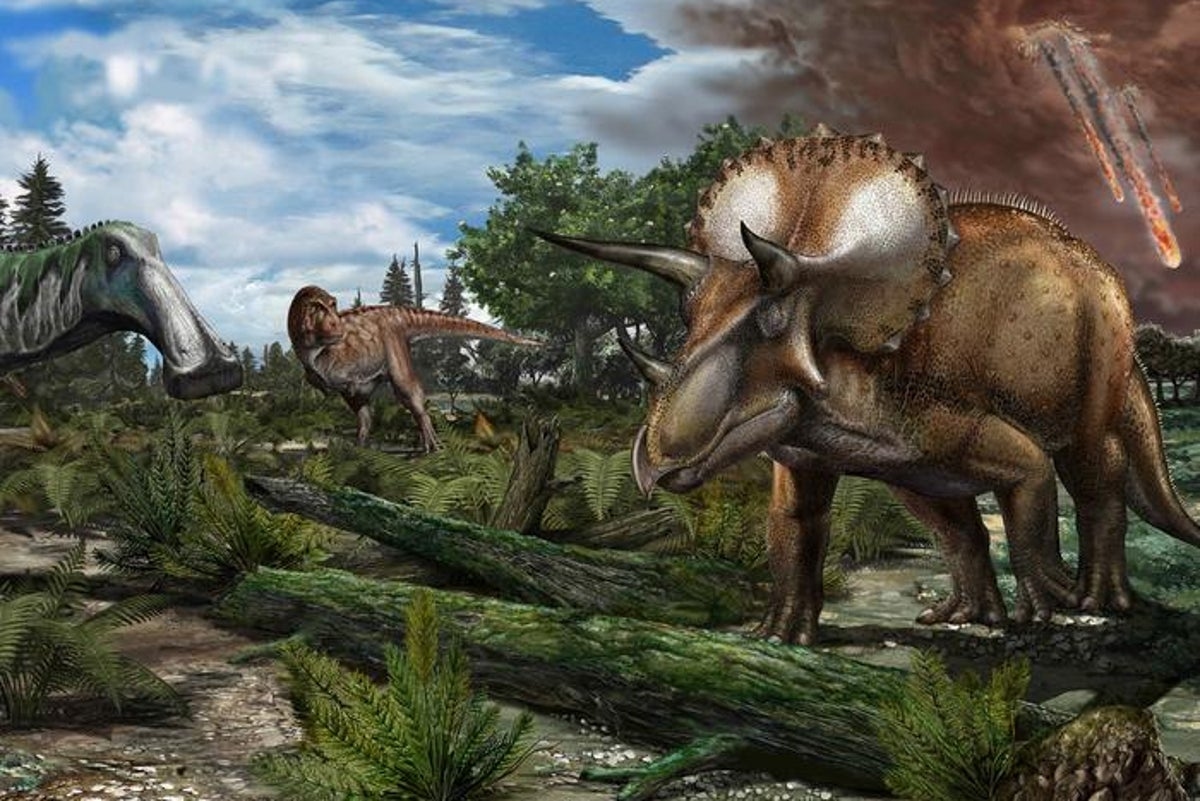 Dinosaurs were probably not doomed for extinction and could exist today — if it weren't for the giant asteroid