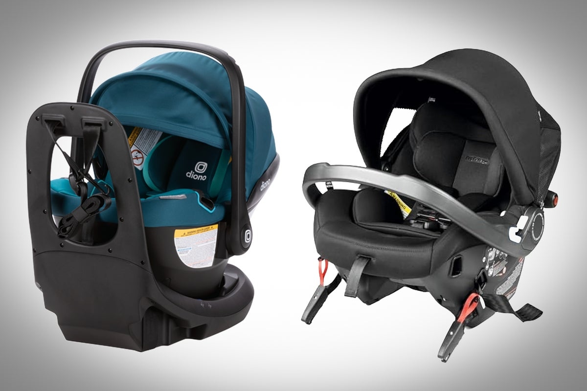 Two popular child car seats didn't hold up in a Consumer Reports crash test - but they both meet government standards