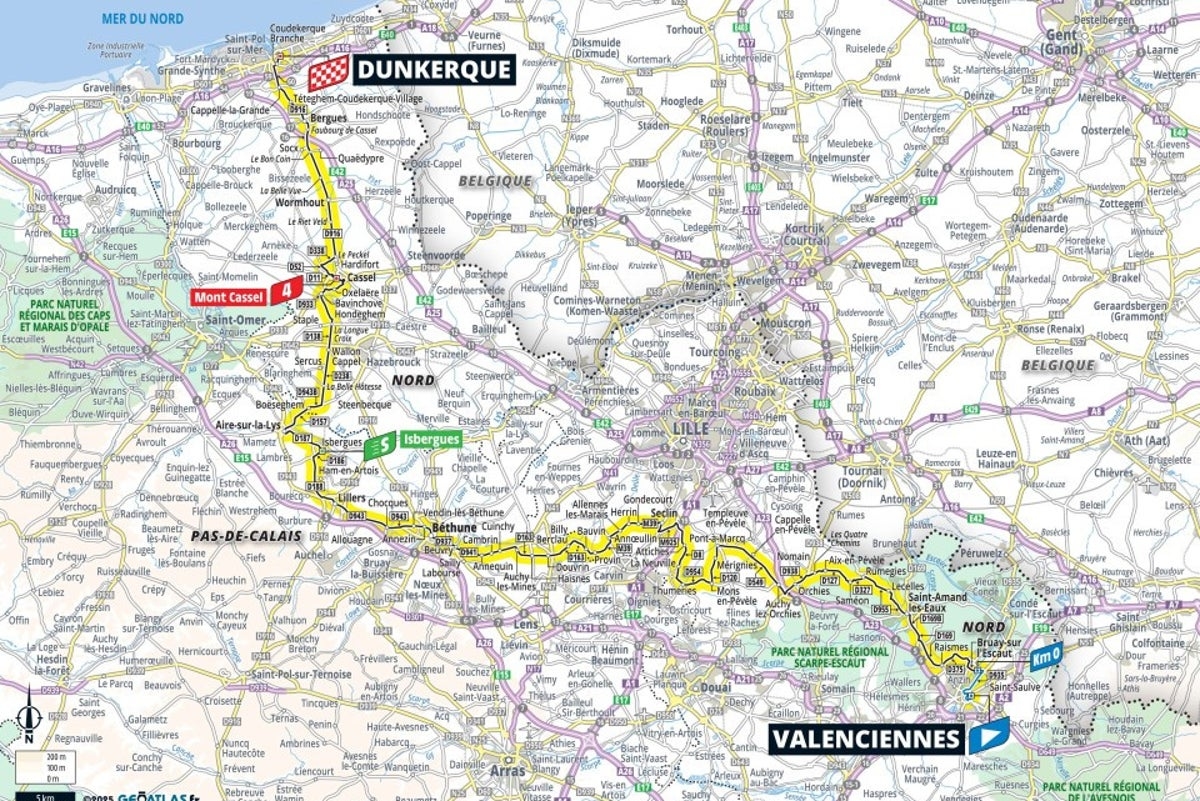 Tour de France stage 3 preview: Crosswinds may jeopardise sprinters' hopes