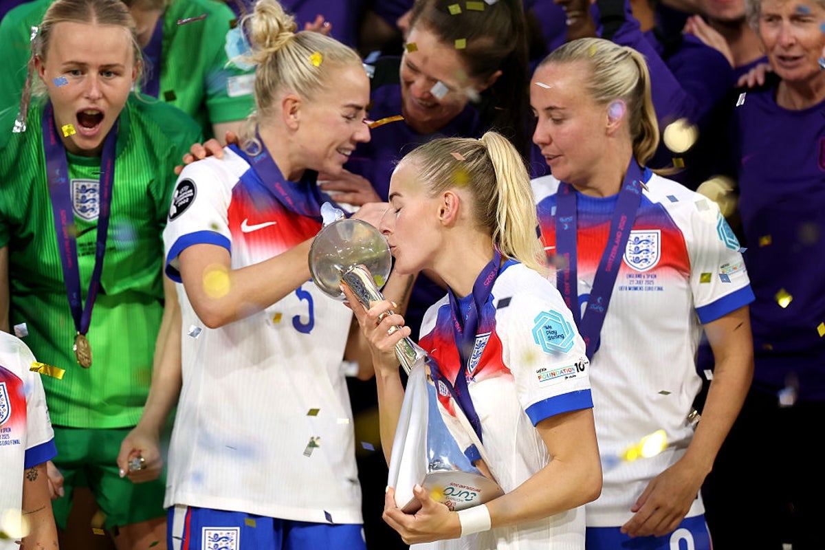Chloe Kelly ‘so proud to be English' after latest Lionesses heroics in Euro 2025 final