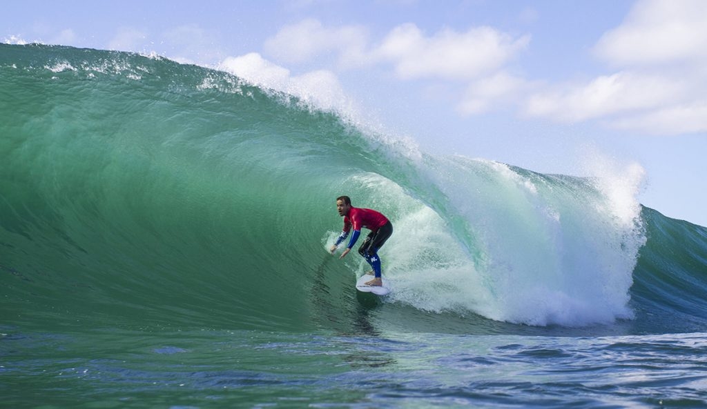 Bra Boy Koby Abberton Explains His Parenting Style When It Comes to Rip Currents