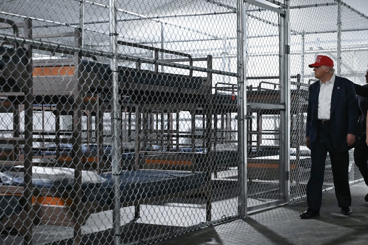 The Sickening Living Conditions at 'Alligator Alcatraz'