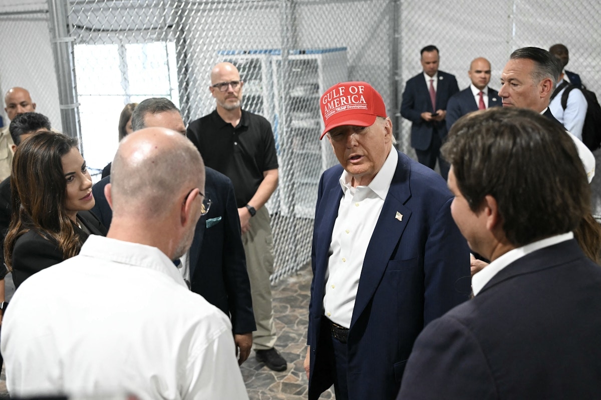 Trump's 'Alligator Alcatraz' Is Already Flooding