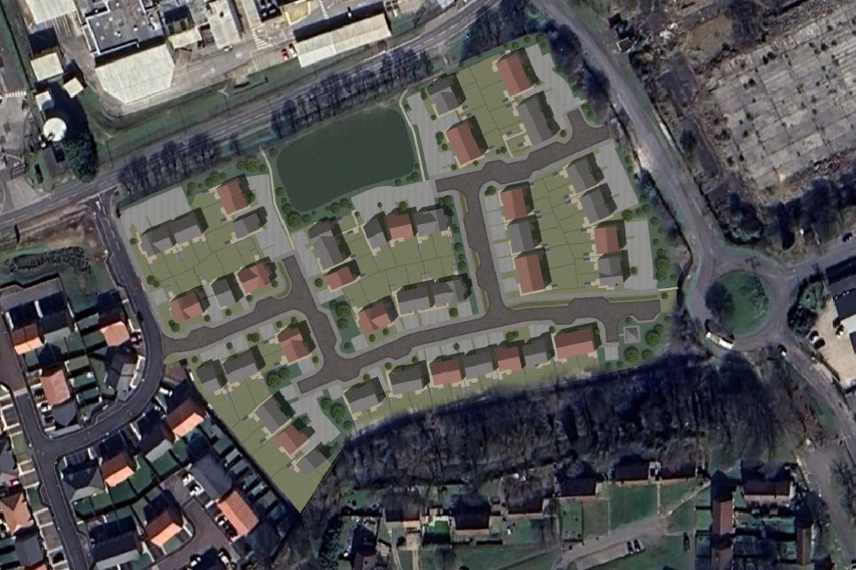 Plans unveiled for 70 affordable homes on former County Durham industrial site